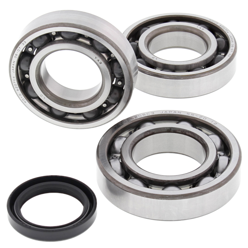 Polaris Magnum 325 Crank Shaft Bearing Kit - All Balls Racing - Double lip seals with PTFE contact area, Koyo precision crank bearings - `00-`02